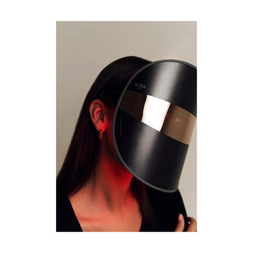 Beea Skin GLAM REVIVE maska za lice sa led svjetlom, Kakao smeđa