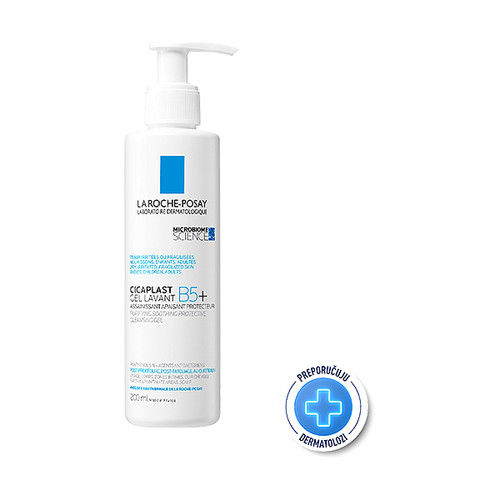 La Roche-Posay Cicaplast Gel Lavant B5+, gel za pranje suhe i osjetljive kože, 200 ml