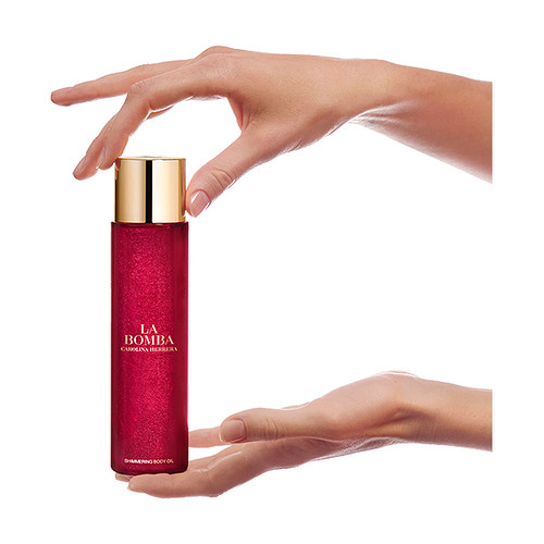 Carolina Herrera La Bomba svjetlucavo ulje za tijelo, 150 ml