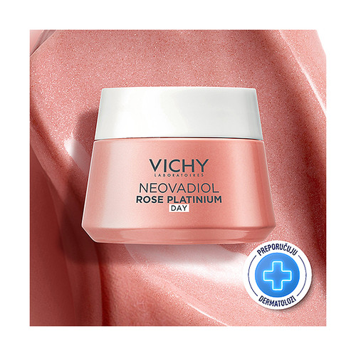Vichy Neovadiol Rose Platinum dnevna krema za zrelu kožu, 50 ml