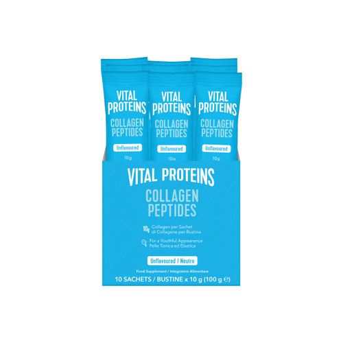 Vital Proteins Collagen Peptides, kolagen peptidi bez okusa u vrećicama, A10 x 10g