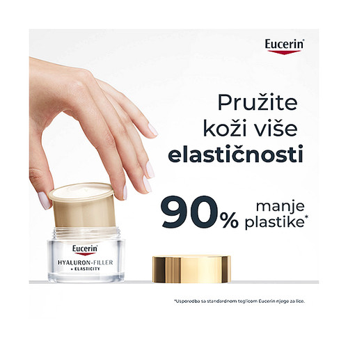 Eucerin Hyaluron-Filler + Elasticity dnevna krema za zrelu kožu SPF 30, 50 ml Refill