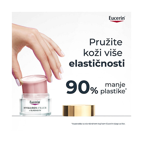 Eucerin Hyaluron-Filler + Elasticity Rose dnevna krema, 50 ml Refill