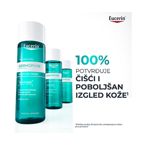 Eucerin DermoPure Clinical tonik za mitesere i sužavanje pora, 200 ml