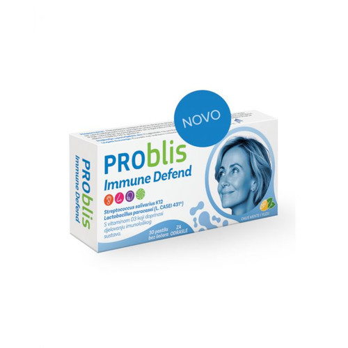 PROblis Immune Defend s yuzu mentom, 30 pastila PROblis Immune Defend s yuzu mentom, 30 pastila