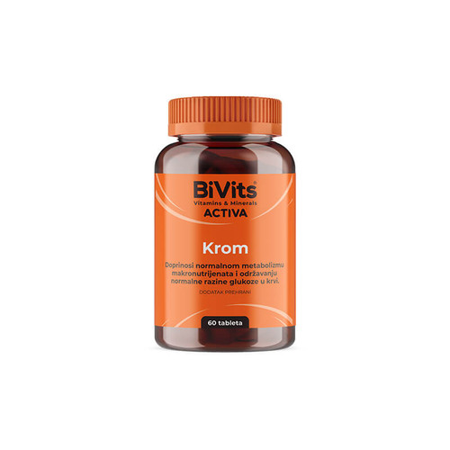 BiVits Activa Krom tbl A 60, rok upotrebe 28.2.2026. BiVits Activa Krom tbl A 60, rok upotrebe 28.2.2026.