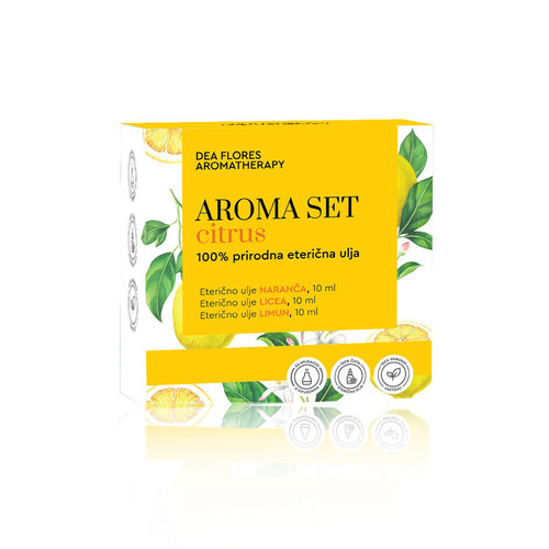 DEA FLORES AROMA SET CITRUS 3X10ML, rok upotrebe 24.3.2026. DEA FLORES AROMA SET CITRUS 3X10ML, rok upotrebe 24.3.2026.