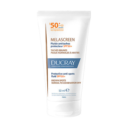 DUCRAY MELASCREEN FLUID SPF50+ normalna do mješovita koža 50ml protiv mrlja, rok upotrebe 31.1.2027.