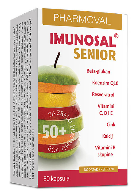 PHARMOVAL IMUNOSAL SENIOR CAPS, rok upotrebe 30.3.2026. PHARMOVAL IMUNOSAL SENIOR CAPS, rok upotrebe 30.3.2026.