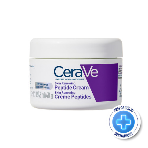 CeraVe Skin Renewing obnavljajuća krema za lice s kompleksom peptida 48 ml