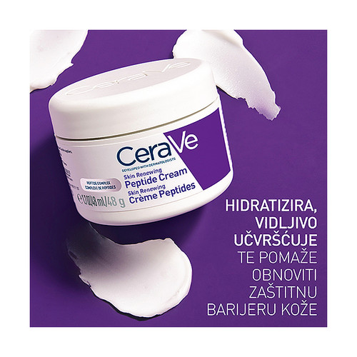 CeraVe Skin Renewing obnavljajuća krema za lice s kompleksom peptida 48 ml