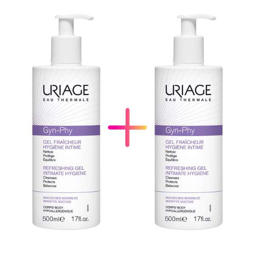 Uriage Gyn-Phy gel za intimnu higijenu 500 ml 1+1 gratis