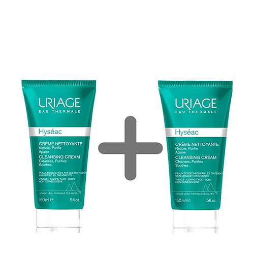 Uriage Hyseac krema za pranje lica i tijela 150 ml 1+1 gratis
