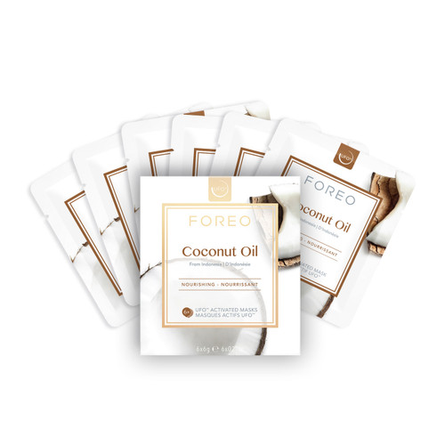 Foreo Coconut Oil UFO maska za lice, 6 komada, rok upotrebe 2.4.2026.