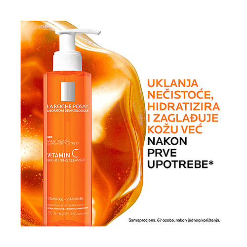 La Roche-Posay gel za čišćenje lica s vitaminom C 200 ml