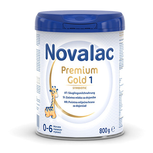 Novalac Premium Gold 1 početna mliječna hrana za dojenčad 800 g