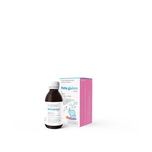 Pharmagal Beta glukan sirup 150 ml, rok upotrebe 30.6.2026.