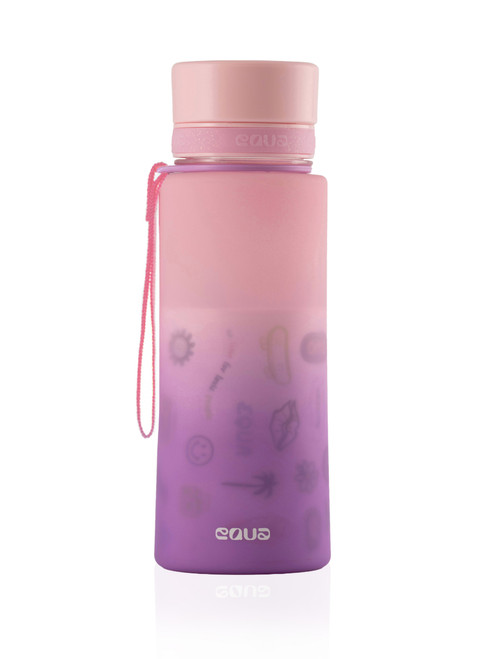 EQUA Kids BPA Free Certified Icon, plastična boca sa naljepnicama 600 ml