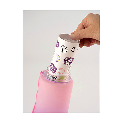 EQUA Kids BPA Free Certified Icon, plastična boca sa naljepnicama 600 ml
