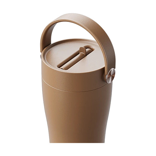 EQUA Carry Cup Termo šalica od nehrđajućeg čelika za čaj/kavu 600 ml, toffee