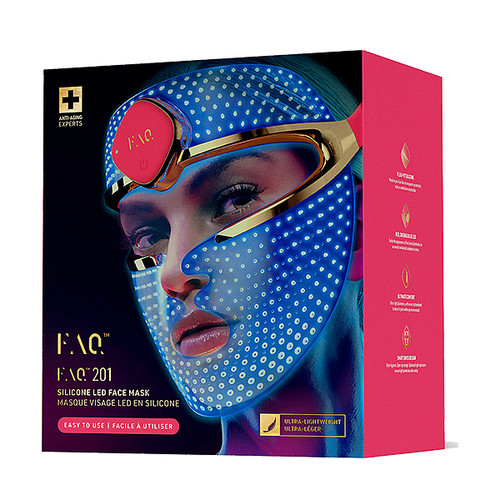 FAQ 201 silikonska RGB LED maska ​​za lice protiv starenja