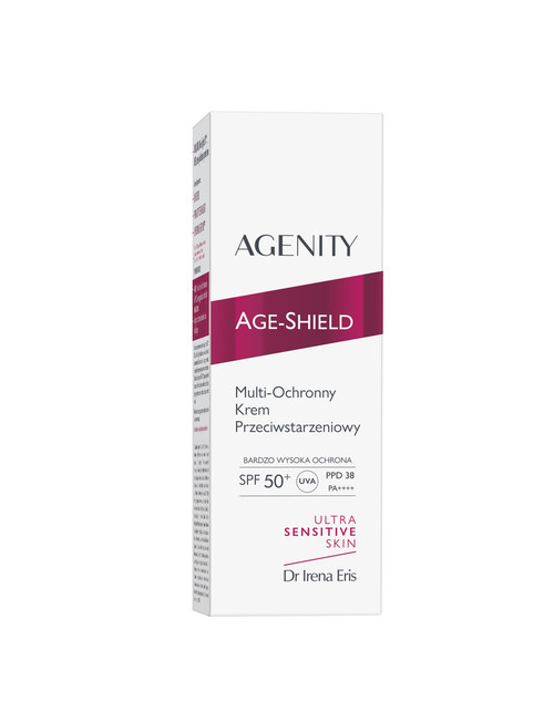 Agenity Age-Shield multi-zaštitna anti-age krema za lice SPF50+ 50 ml