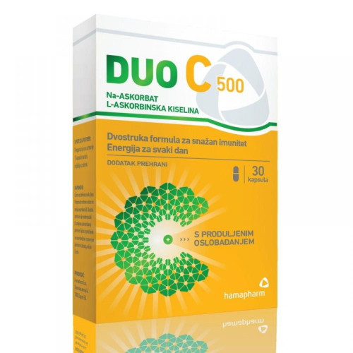 HAMAPHARM DUO C 500 KAPSULE A30 