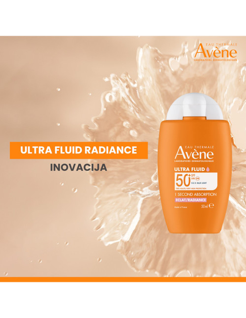 Avène Sun Ultra Radiance fluid za lice SPF50+ 50 ml