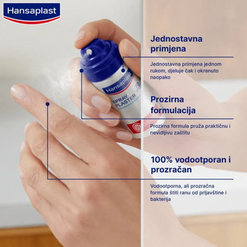 Hansaplast flaster u spreju 40 ml