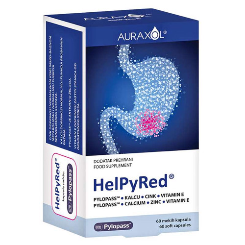 Auraxol HelPyRed 60 kapsula