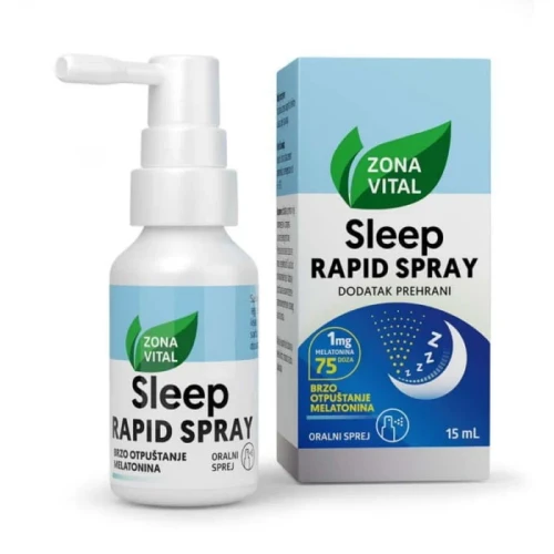 Zona Vital Sleep RAPID sprej 15 ml, rok upotrebe 31.10.2026.