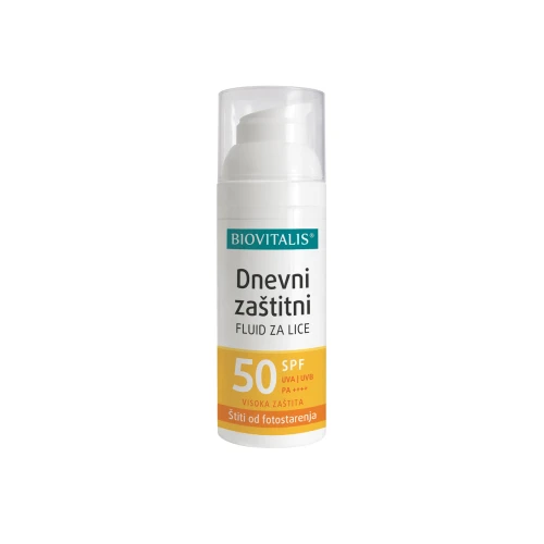 Biovitalis dnevni zaštitni fluid za lice SPF50 50 ml