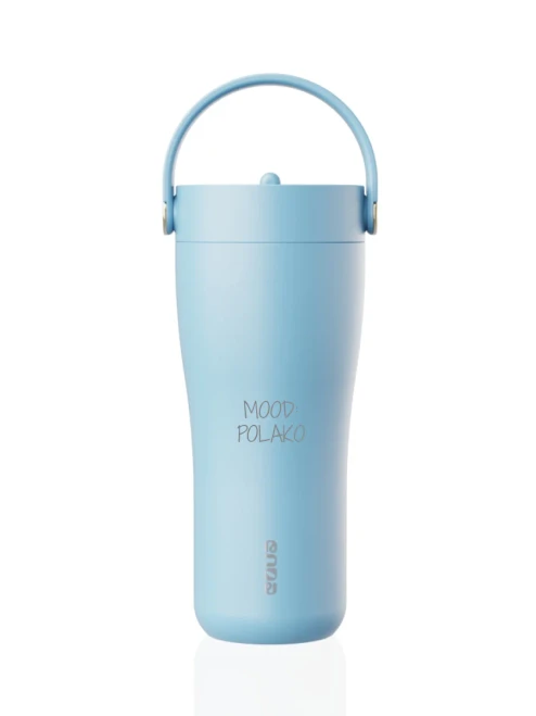 EQUA Carry Cup termo šalica od nehrđajućeg čelika za čaj/kavu 600 ml, MOOD:POLAKO