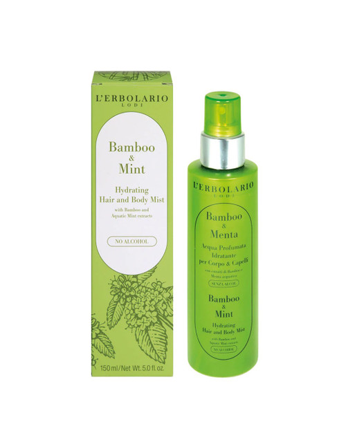 L'Erbolario maglica u spreju za kosu i tijelo 150 ml (bambus i menta)