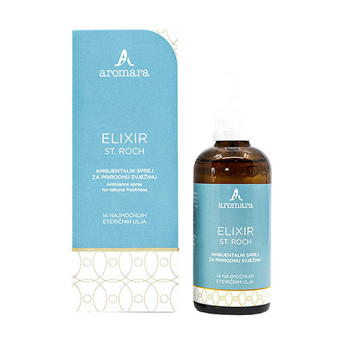 Aromara Elixir St. Roch sprej za čišćenje i dezinfekciju 100 ml, rok upotrebe 31.12.2026.