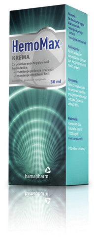Hamapharm HemoMax krema 30 ml, rok upotrebe 31.12.2026.