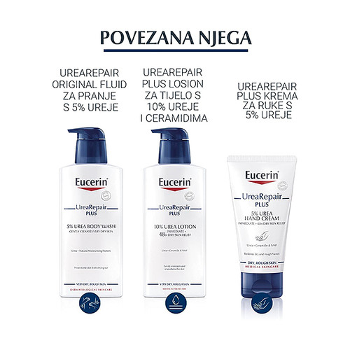 EUCERIN UREA REPAIR PLUS 10% PJENA ZA STOPALA 150ml