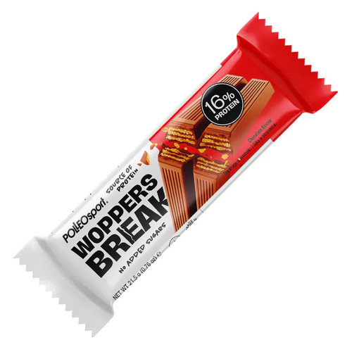 Polleo Sport Woppers Break proteinska čokoladica, 21g