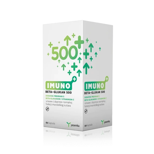 Yasenka Imuno Beta-glukan 500, 60 kapsula