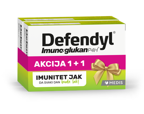Defendyl Imunoglukan PH4 30 kapsula, 1+1 gratis