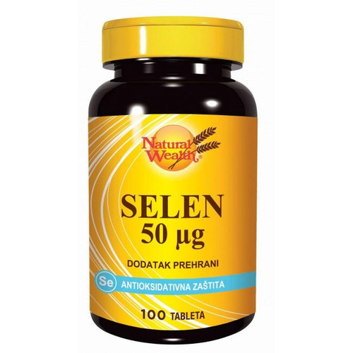 NATURAL WEALTH SELEN TABLETE A100 NATURAL WEALTH SELEN TABLETE A100