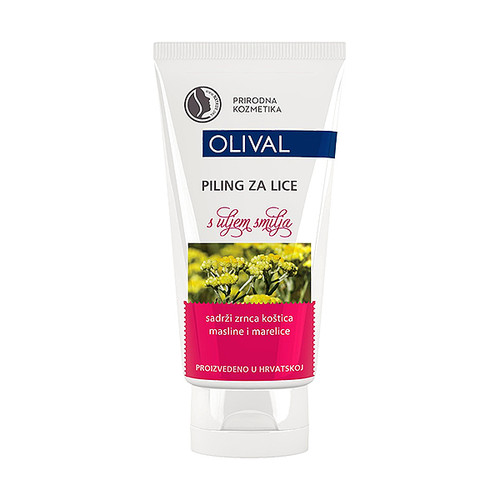 OLIVAL piling za lice za suhu kožu, 75 ml