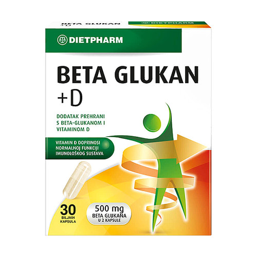 Dietpharm Beta Glukan + D Vitamin A30