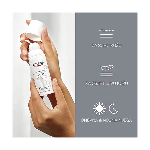 EUCERIN ULTRASENSITIVE KREMA ZA SUHU KOŽU 50 ML