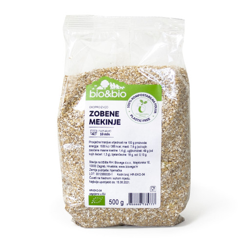 BIO&BIO ZOBENE MEKINJE 500 G 