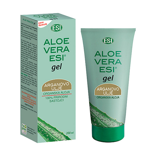 ESI ALOE VERA GEL S ULJEM ARGANA 200 ML