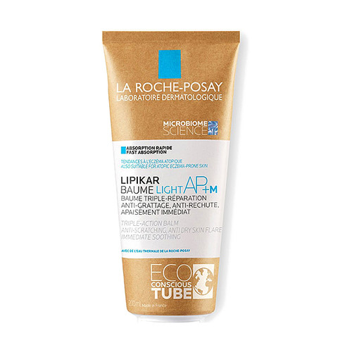 La Roche-Posay Lipikar Baume Light AP+M balzam za suhu kožu, 200 ml, ECO TUBA