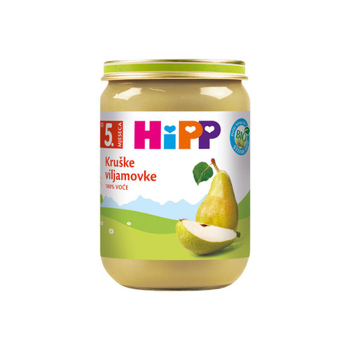 HIPP voćna kašica - kruške viljamovke 190g 4300 