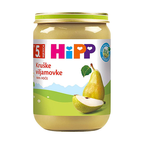 HIPP voćna kašica - kruške viljamovke 190g 4300