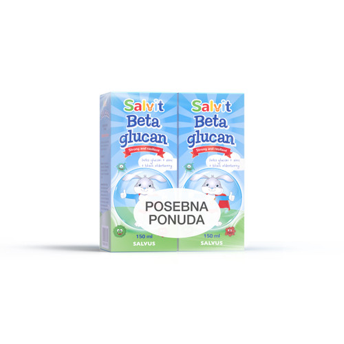 Salvit Beta glukan sirup, 150 ml POSEBNA PONUDA 